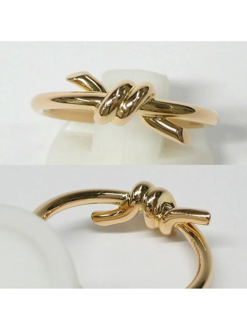 Tiffany & Co Knot Ring 18K Pink Gold